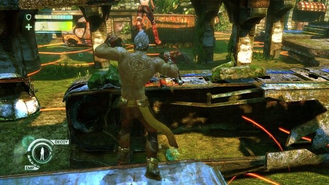 Przeskok nad minami - Chapter 2 - The Old City | Solucja | Enslaved Odyssey to the West - Enslaved: Odyssey to the West - poradnik do gry
