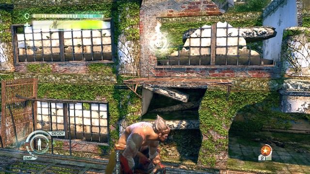 Maska na balkonie - Chapter 3 - The Metal Tower | Solucja | Enslaved Odyssey to the West - Enslaved: Odyssey to the West - poradnik do gry