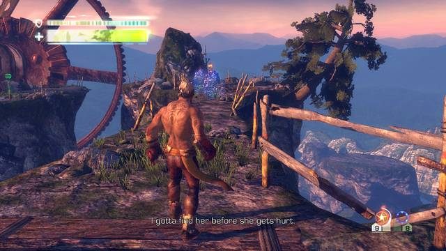 Roboty koło wieży - Chapter 6 - Village Approach | Solucja | Enslaved Odyssey to the West - Enslaved: Odyssey to the West - poradnik do gry