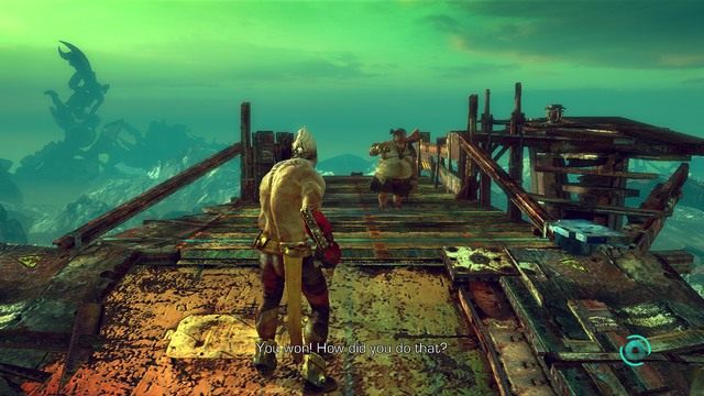 Wygrana w wyścigu - Chapter 10 - The Titan Factory | Solucja | Enslaved Odyssey to the West - Enslaved: Odyssey to the West - poradnik do gry