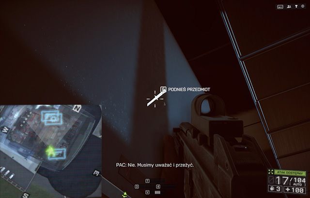 Drugi nieśmiertelnik znajduje się zaraz po wyjściu z pierwszej windy, nad jej drzwiami - 2 - Szanghaj (Nieśmiertelniki) | Ukryte nieśmiertelniki i bronie w Battlefield 4 - Battlefield 4 - poradnik do gry