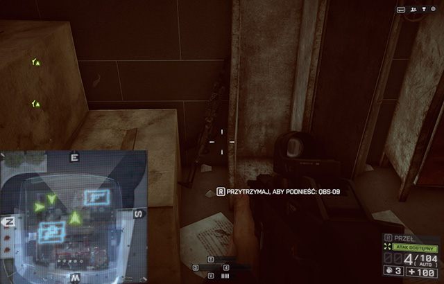 QBS-09 znajduje się w pomieszczeniu, do którego dojechałeś windą po raz pierwszy - 2 - Szanghaj (Bronie) | Ukryte nieśmiertelniki i bronie w Battlefield 4 - Battlefield 4 - poradnik do gry