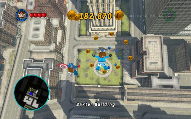 Misję rozpoczniesz na Lotniskowcu S - S.H.I.E.L.D. Helicarrier 1 / Baxter Building | Opis przejścia LEGO Marvel - LEGO Marvel Super Heroes - poradnik do gry