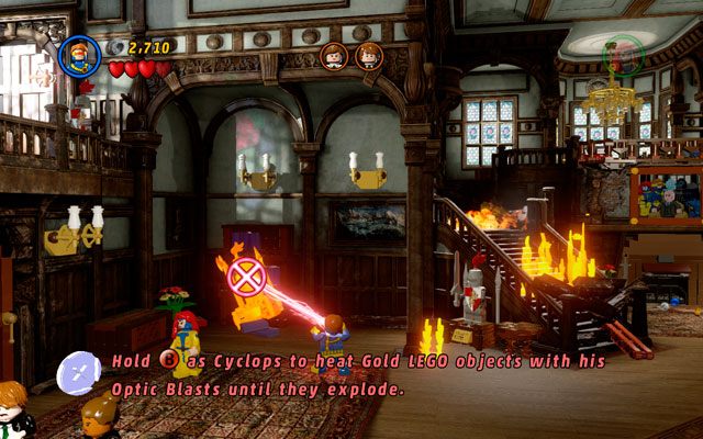 Podstawowym celem w tej misji jest ochrona studentów - Juggernauts and Crosses | Opis przejścia LEGO Marvel Super Heroes - LEGO Marvel Super Heroes - poradnik do gry