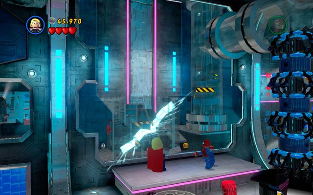 Zabij pobliskich przeciwników i wskocz na kładkę u góry - Magnetic Personality | Opis przejścia LEGO Marvel Super Heroes - LEGO Marvel Super Heroes - poradnik do gry