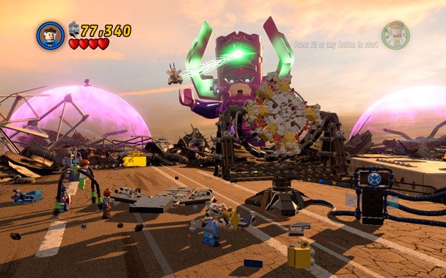 Trzecie podejście nie powinno sprawić Ci większego problemu - The Good, the Bad and the Hungry | Opis przejścia LEGO Marvel Super Heroes - LEGO Marvel Super Heroes - poradnik do gry