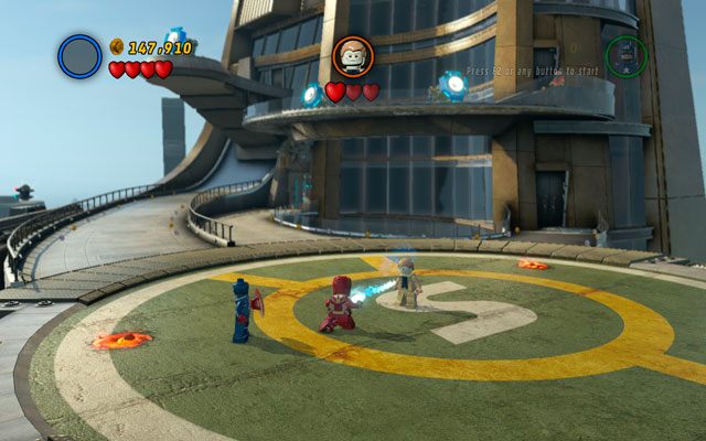Walka z Mandarynem i Aldrichem Killianem przebiega w bardzo prosty, a zarazem schematyczny sposób - Mandaryn i Aldrich Killian | Bossowie w LEGO Marvel Super Heroes - LEGO Marvel Super Heroes - poradnik do gry