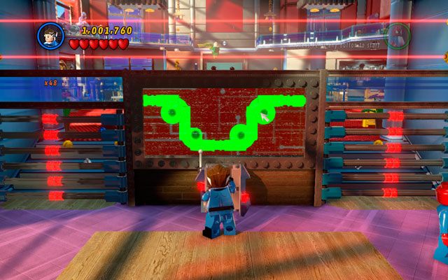 Po rozpoczęciu misji podejdź do biurka naprzeciwko, niszcząc je - Nuff Said | Bonusowe misje Deadpoola | LEGO Marvel Super Heroes - LEGO Marvel Super Heroes - poradnik do gry