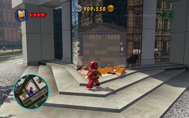 Aby rozpocząć tę misję, musisz zebrać 50 złotych klocków - Feeling Fisky | Bonusowe misje Deadpoola | LEGO Marvel Super Heroes - LEGO Marvel Super Heroes - poradnik do gry