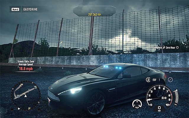 Przykładowa wersja Astona Martina Vanquish - Lista radiowozów | Kariera stróża prawa (Cop) w Need for Speed Rivals - Need for Speed Rivals - poradnik do gry