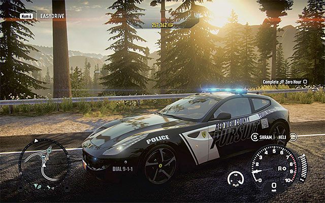Przykładowa wersja Ferrari FF - Lista radiowozów | Kariera stróża prawa (Cop) w Need for Speed Rivals - Need for Speed Rivals - poradnik do gry
