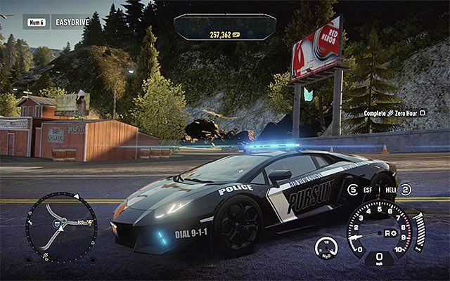 Przykładowa wersja Lamborghini Aventador LP 700-4 - Lista radiowozów | Kariera stróża prawa (Cop) w Need for Speed Rivals - Need for Speed Rivals - poradnik do gry