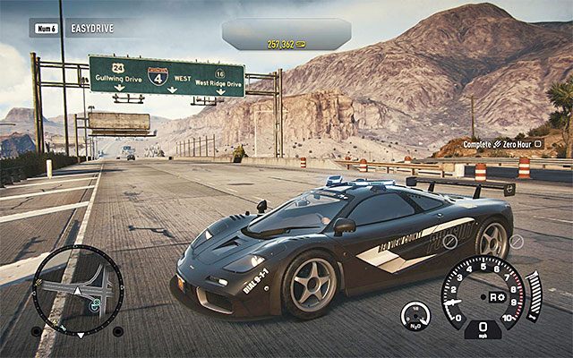 Przykładowa wersja McLarena F1 LM - Lista radiowozów | Kariera stróża prawa (Cop) w Need for Speed Rivals - Need for Speed Rivals - poradnik do gry