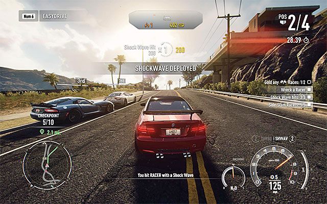Musisz wyprzedzić wszystkich pozostałych uczestników wyścigu - Rodzaje zawodów w Need for Speed Rivals | Kariera pirata drogowego (Racer) - Need for Speed Rivals - poradnik do gry