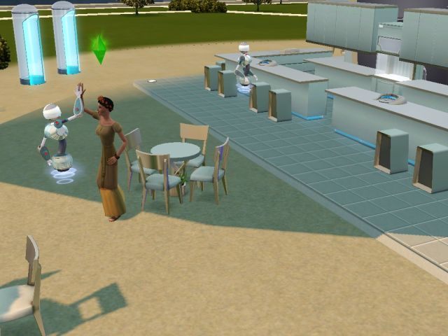 Piątka! - Oasis Landing - 3 wersje przyszłości | Miasto przyszłości - The Sims 3: Skok w Przyszłość - poradnik do gry