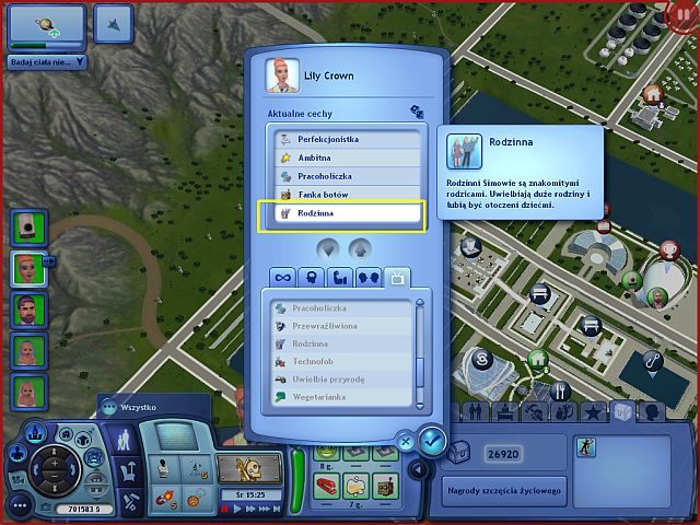 Cechy mające wpływ na liczbę potomków Sima - Potomkowie | Miasto przyszłości w The Sims 3 Skok w Przyszłość - The Sims 3: Skok w Przyszłość - poradnik do gry