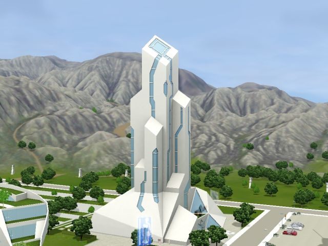 Gwiezdne obserwatorium - Oasis Landing | Miasto przyszłości w The Sims 3 Skok w Przyszłość - The Sims 3: Skok w Przyszłość - poradnik do gry