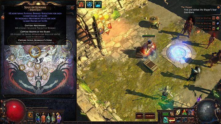 Moc Soul of Lunaris można trzykrotnie ulepszyć, aby zyskać dodatkowe właściwości - The Pantheon - Boskie Moce | Path of Exile - Path of Exile - poradnik do gry