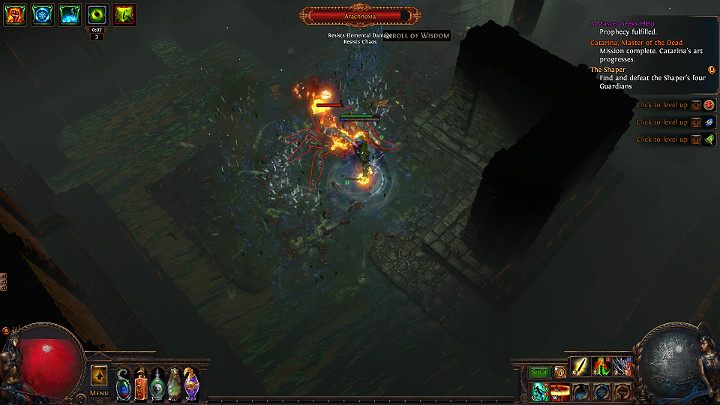 Twoim celem jest zabicie końcowego Bossa, Arachnoxii, aby złapać jej duszę do przedmiotu Divine Vessel - The Pantheon - Boskie Moce | Path of Exile - Path of Exile - poradnik do gry