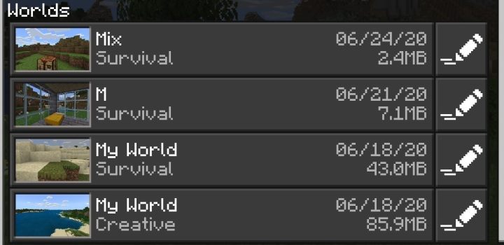 Do ustawień świata możesz wejść na dwa sposoby - Minecraft: Usuwanie światów - jak usunąć? Kupowanie, eksportowanie - Minecraft - poradnik do gry
