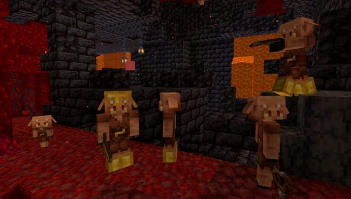 Handel wymienny to nowy system handlu, który pozwali Ci wymieniać złoto na cenne przedmioty, takie jak netherit - Minecraft: Pigliny - Nether Update - Minecraft - poradnik do gry