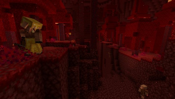 Istnieją dwa bardzo skuteczne metody ucieczki przed Piglinami - Minecraft: Pigliny - Nether Update - Minecraft - poradnik do gry