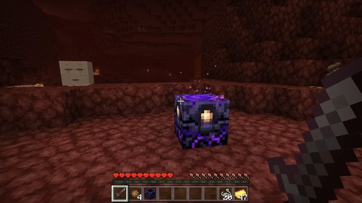 Tak jak podaliśmy na początku Respawn Anchor służy do odradzania się w Netherze - Minecraft: Kotwica odrodzenia - Nether Update - Minecraft - poradnik do gry