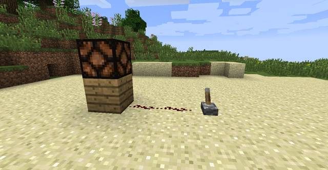 Układ wyłączony - Minecraft: Układy redstoneowe - podstawowe - Minecraft - poradnik do gry