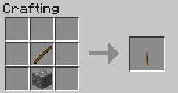 Dźwignię można włączać i wyłączać powodując aktywowanie/dezaktywowanie sygnału redstone - Minecraft: Redstone, transport - schematy, crafting - Minecraft - poradnik do gry