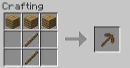 Kilof jest podstawowym narzędziem górniczym - Minecraft: Broń, zbroja, narzędzia - schematy, crafting - Minecraft - poradnik do gry