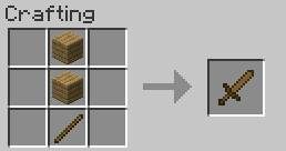 Miecz to obok łuku podstawowa broń - Minecraft: Broń, zbroja, narzędzia - schematy, crafting - Minecraft - poradnik do gry