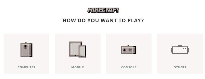 W oficjalnym sklepie możesz zakupić Minecrafta na wszelkie dostępne platformy - Minecraft: Edycje gry - lista, koszt - Minecraft - poradnik do gry