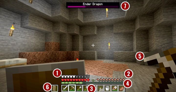 Minecraft jest grą przeznaczoną dla osób w każdym wieku - dlatego interfejs gry jest tak prosty i intuicyjny, na ile to możliwe - Minecraft: Interfejs - Minecraft - poradnik do gry