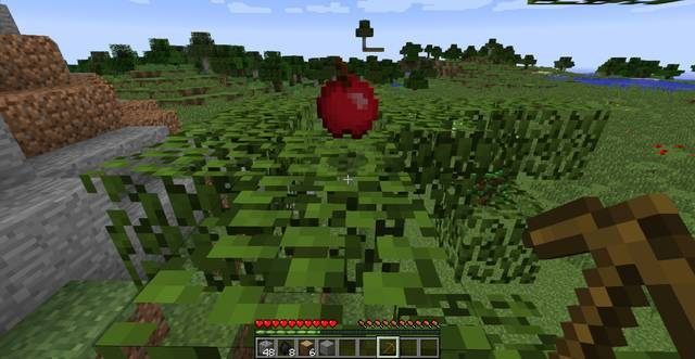 Jabłko - Minecraft: Pierwszy dzień - jak przeżyć? - Minecraft - poradnik do gry