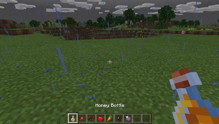 Butelka miodu służy do picia - Minecraft: Żywność - schematy, crafting - Minecraft - poradnik do gry