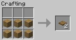 Klapa zachowuje się jak zwykłe drzwi - Minecraft: Elementy konstrukcyjne, wyposażenie - shcematy, crafting - Minecraft - poradnik do gry