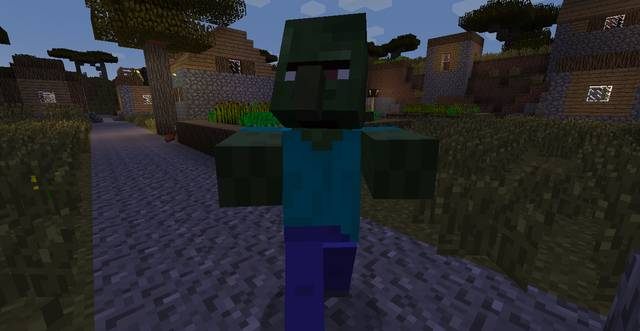 To już nie jest uroczy mieszakniec Twojej wioski - Minecraft: Przeciwnicy - jak zabić? - Minecraft - poradnik do gry