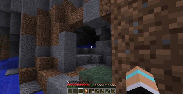 Badaj jaskinie - Minecraft: Drugi dzień - jak przeżyć? - Minecraft - poradnik do gry