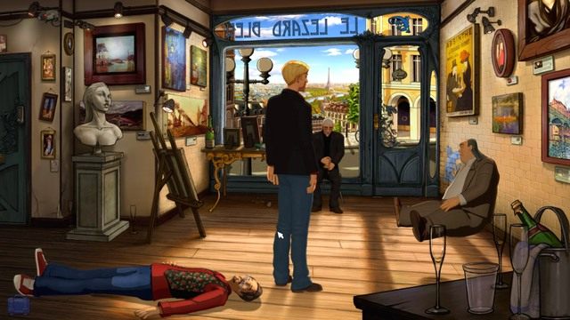 Po rozmowie kapłan spocznie na krześle. - George - Gallery I | Paryż | Broken Sword The Serpents Curse - Broken Sword: The Serpents Curse - poradnik do gry