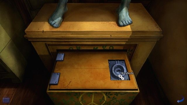 Na razie sejfu nie otworzysz. - George - Gallery II | Paryż | Broken Sword The Serpents Curse - Broken Sword: The Serpents Curse - poradnik do gry