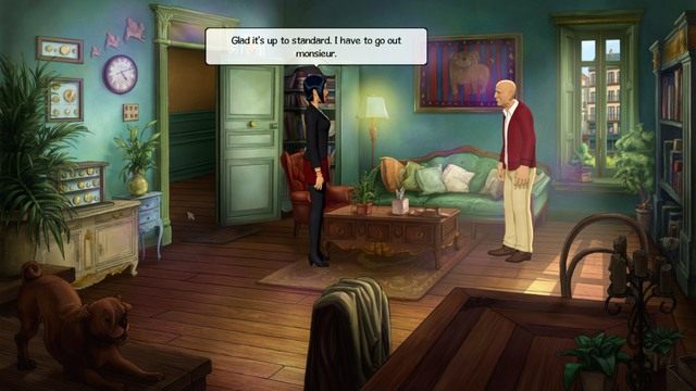 Nico udostępni staruszkowi mieszkanie sąsiada. - Nico - Nicos apartment, Gallery | Paryż | Broken Sword The Serpents Curse - Broken Sword: The Serpents Curse - poradnik do gry