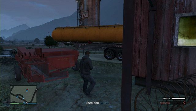 Pomarańczowa naczepa cysterny - GTA Online: Napad 4 - Seria A - Fundusze/Series A - Funding | Napady DLC - GTA Online - poradnik do gry