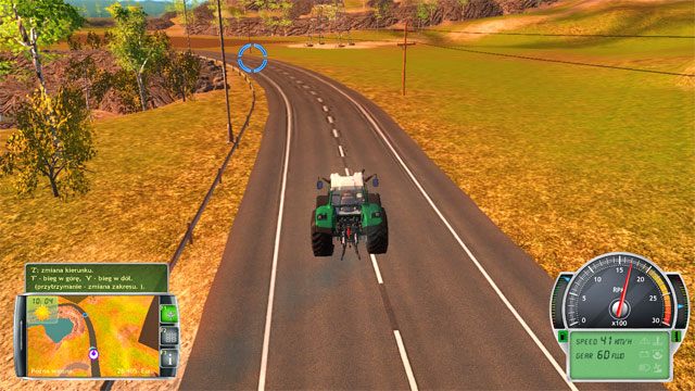 Podążaj za punktami kontrolnymi by dotrzeć do celu. - Poznanie farmy i pierwsze prace | Kariera Symulator Farmy 2014 - Symulator Farmy 2014 - poradnik do gry