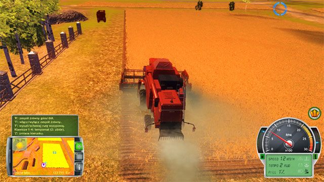 Wykonaj kolejne zadanie - skoś zboże u sąsiada. - Kolejne zadania | Kariera Symulator Farmy 2014 - Symulator Farmy 2014 - poradnik do gry