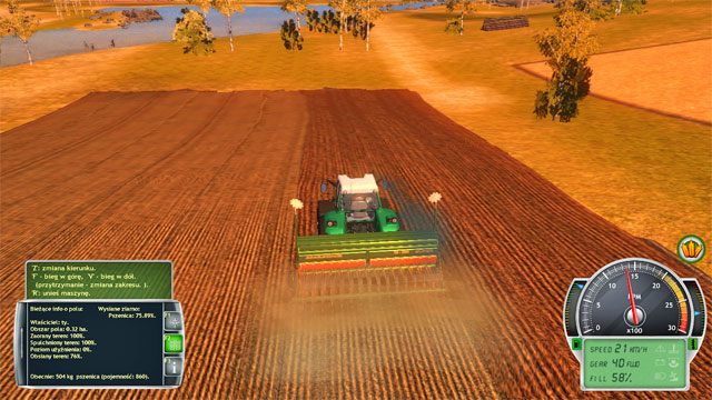 Zasiej pole pszenicą na zimę. - Kolejne zadania | Kariera Symulator Farmy 2014 - Symulator Farmy 2014 - poradnik do gry