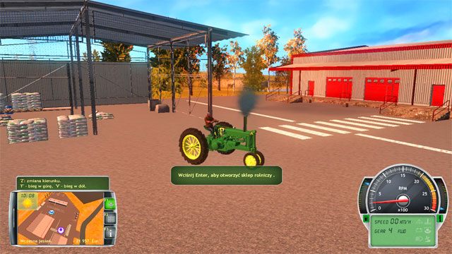Dokonaj zakupów i zostaw tu ten ciągnik. - Kolejne rolnicze sezony | Kariera Symulator Farmy 2014 - Symulator Farmy 2014 - poradnik do gry
