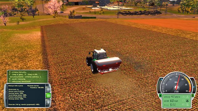 Przeprowadź nawożenie na trzech posiadanych polach. - Kolejne rolnicze sezony | Kariera Symulator Farmy 2014 - Symulator Farmy 2014 - poradnik do gry