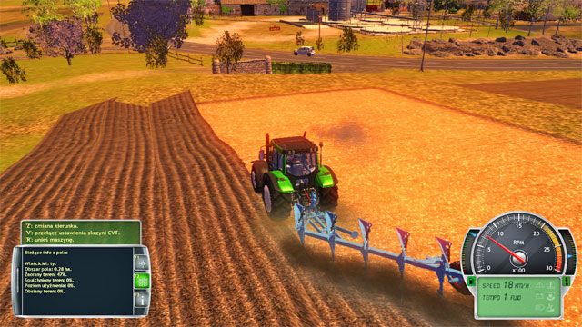 Przeprowadź oranie nowym pługiem na posiadanych polach. - Trzeci sezon | Kariera Symulator Farmy 2014 - Symulator Farmy 2014 - poradnik do gry