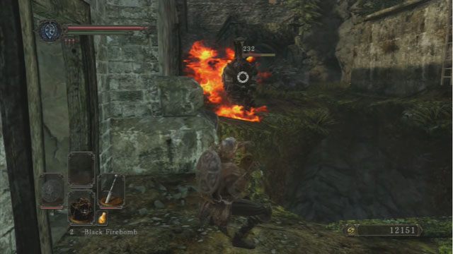 Obrzuć wroga bombami - Forest Of The Fallen Giants - Pójdźmy dalej | Opis przejścia | Dark Souls II - Dark Souls II - poradnik do gry