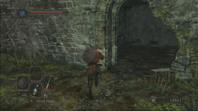 Przejdź przez dziurę - Forest Of The Fallen Giants - Pójdźmy dalej | Opis przejścia | Dark Souls II - Dark Souls II - poradnik do gry